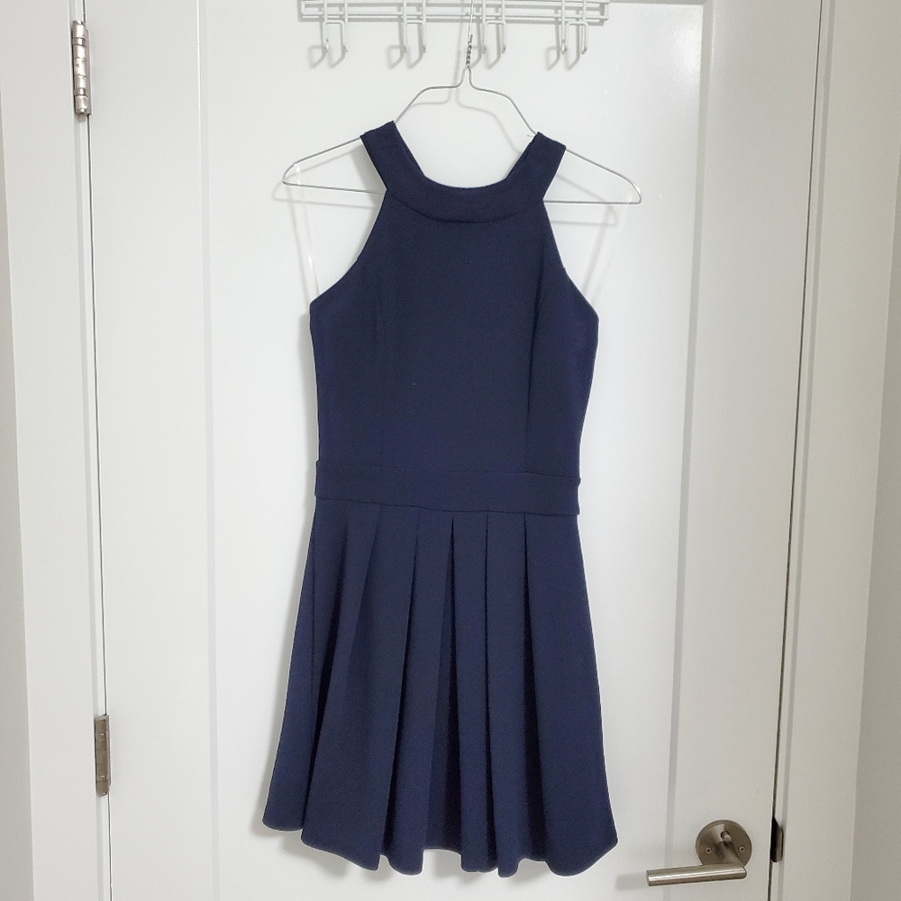 Navy cute dress